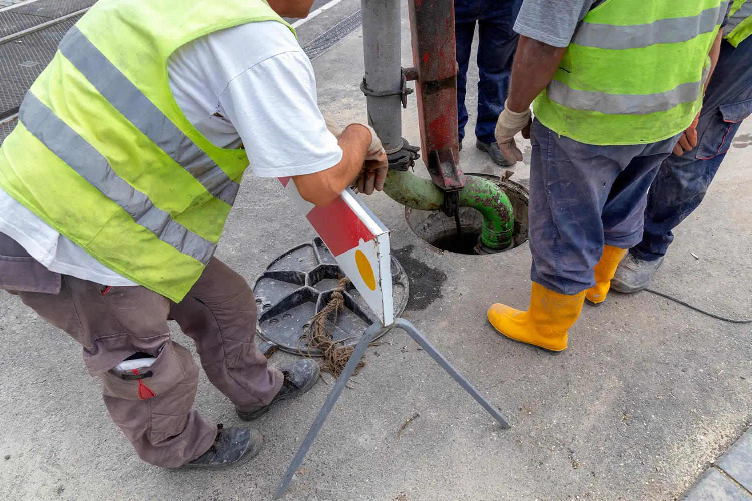 CCTV drain survey inspection in Dulwich
